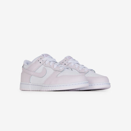 NIKE dunk DUNK LOW BIANCO/ROSA BAMBINO