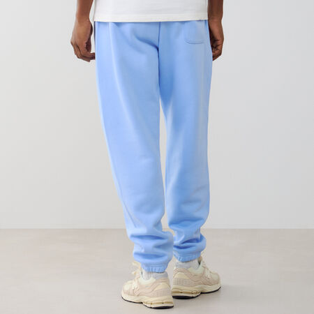 NEW BALANCE PANT JOGGER SMALL LOGO BLU/BIANCO UOMO