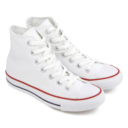 CONVERSE chuck taylor all star CHUCK TAYLOR ALL STAR HI CORE BLANC BIANCO DONNA