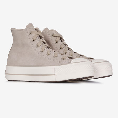 CONVERSE CHUCK TAYLOR ALL STAR LIFT HI BEIGE DONNA