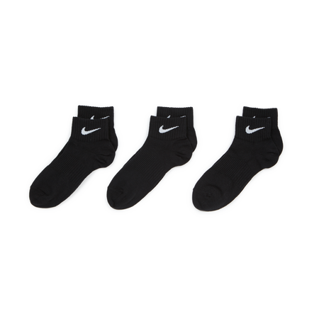 NIKE CHAUSSETTES X3 QUARTER NOIR UNISEX