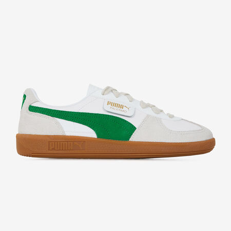 PUMA palermo PALERMO LEATHER BIANCO/VERDE DONNA