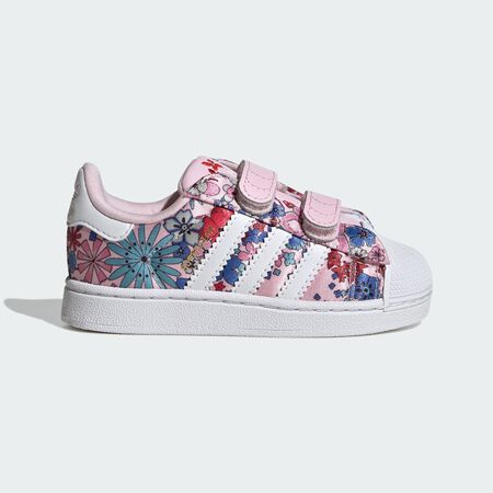 ADIDAS ORIGINALS superstar SUPERSTAR II CF LIBERTY ROSA/BIANCO NEONATO