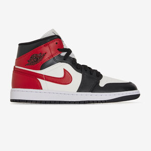 AIR JORDAN 1 MID BLACK TOE