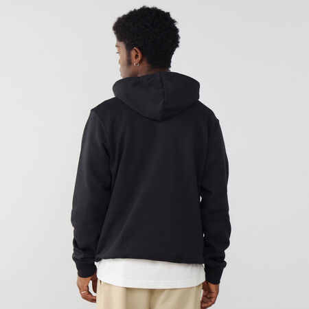 ADIDAS ORIGINALS HOODIE ESSENTIAL TREFOIL NERO/BIANCO UOMO