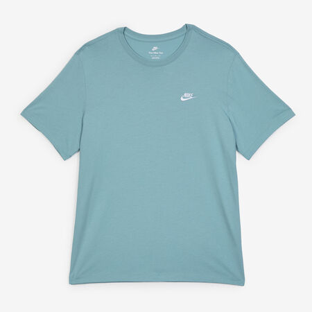 NIKE TEE SHIRT CLUB BLU/BIANCO UOMO