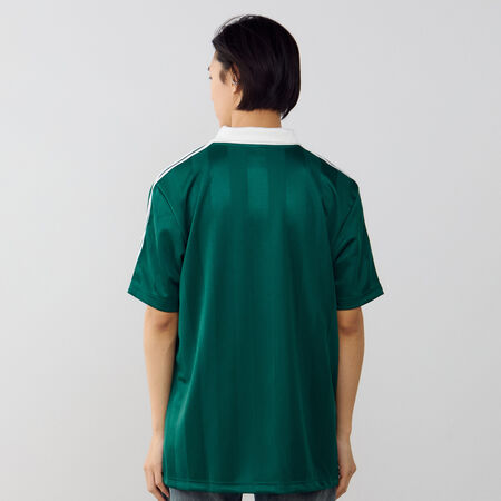 ADIDAS ORIGINALS JERSEY ARCHIVE COLLAR VERDE UOMO