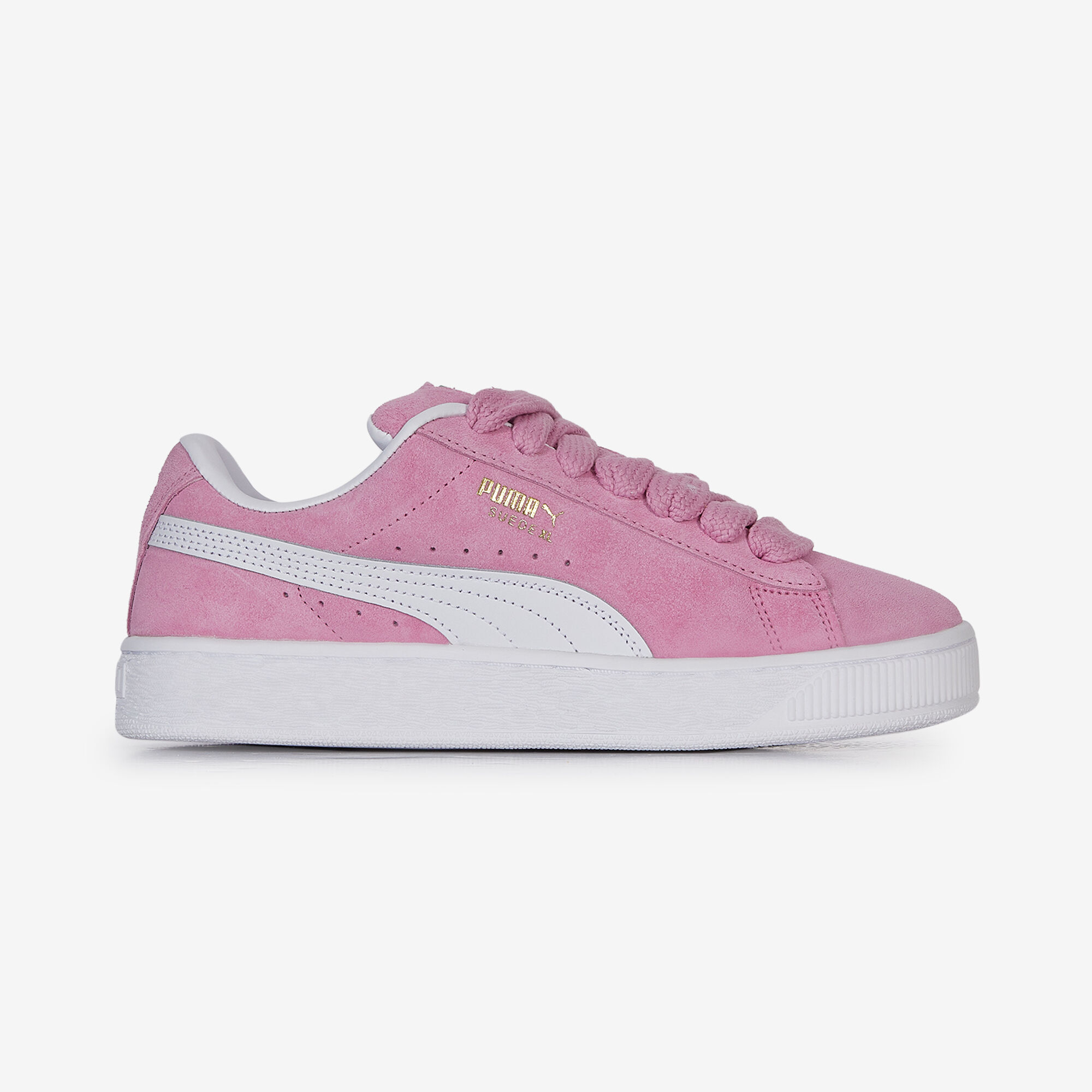 PUMA SUEDE XL ROSA BIANCO SNEAKERS BAMBINO Courir