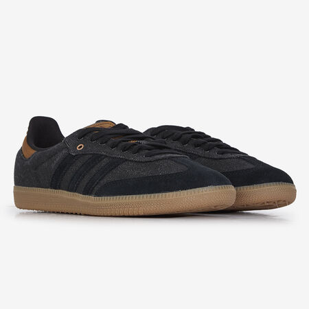 ADIDAS ORIGINALS samba SAMBA OG DENIM NERO/MARRONE UOMO