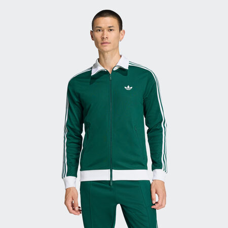 ADIDAS ORIGINALS JACKET FZ ADICOLOR CLASSICS VERDE/BIANCO UOMO