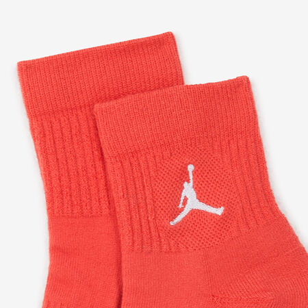 JORDAN CHAUSSETTES X3 QUARTER JUMPMAN ROUGE/JAUNE UOMO