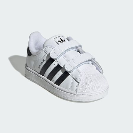 ADIDAS ORIGINALS superstar SUPERSTAR II CF BIANCO/NERO NEONATO
