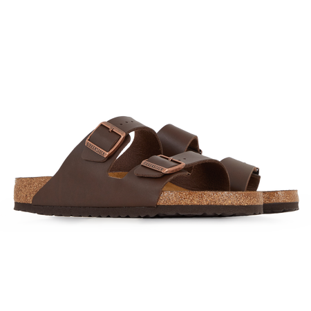 BIRKENSTOCK arizona ARIZONA BIRKO FLOR DARK BROWN MARRONE UOMO