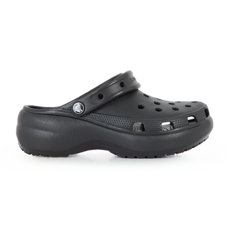 CROCS CLASSIC PLATFORM CLOG NERO DONNA
