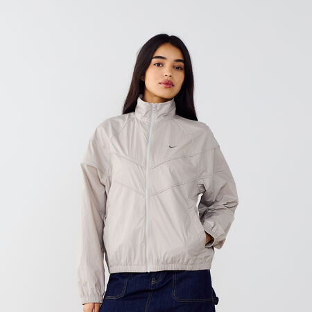 NIKE JACKET TRACKSUIT PIPING WVN GRIGIO DONNA