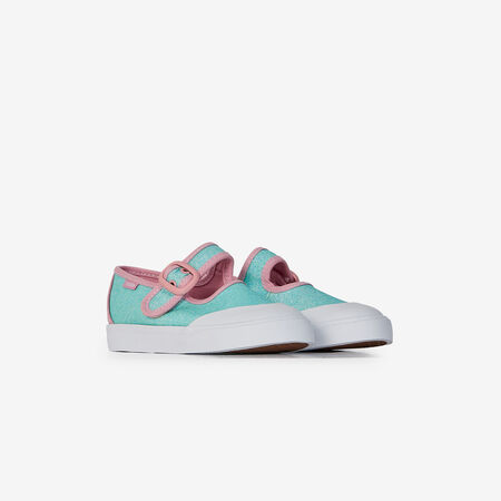 VANS MARY JANE GLITTER BLU/ROSA NEONATO