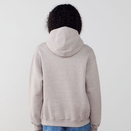 JORDAN HOODIE OVERSIZE BROOKLYN GRIGIO/BIANCO DONNA