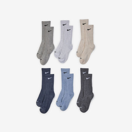NIKE CHAUSSETTES X6 CREW CUSHION MULTICOLORE UOMO