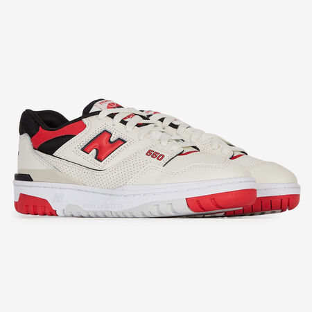 NEW BALANCE 550 550 BLANC/ROUGE DONNA