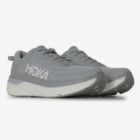 HOKA BONDI 7 BIANCO/GRIGIO UOMO