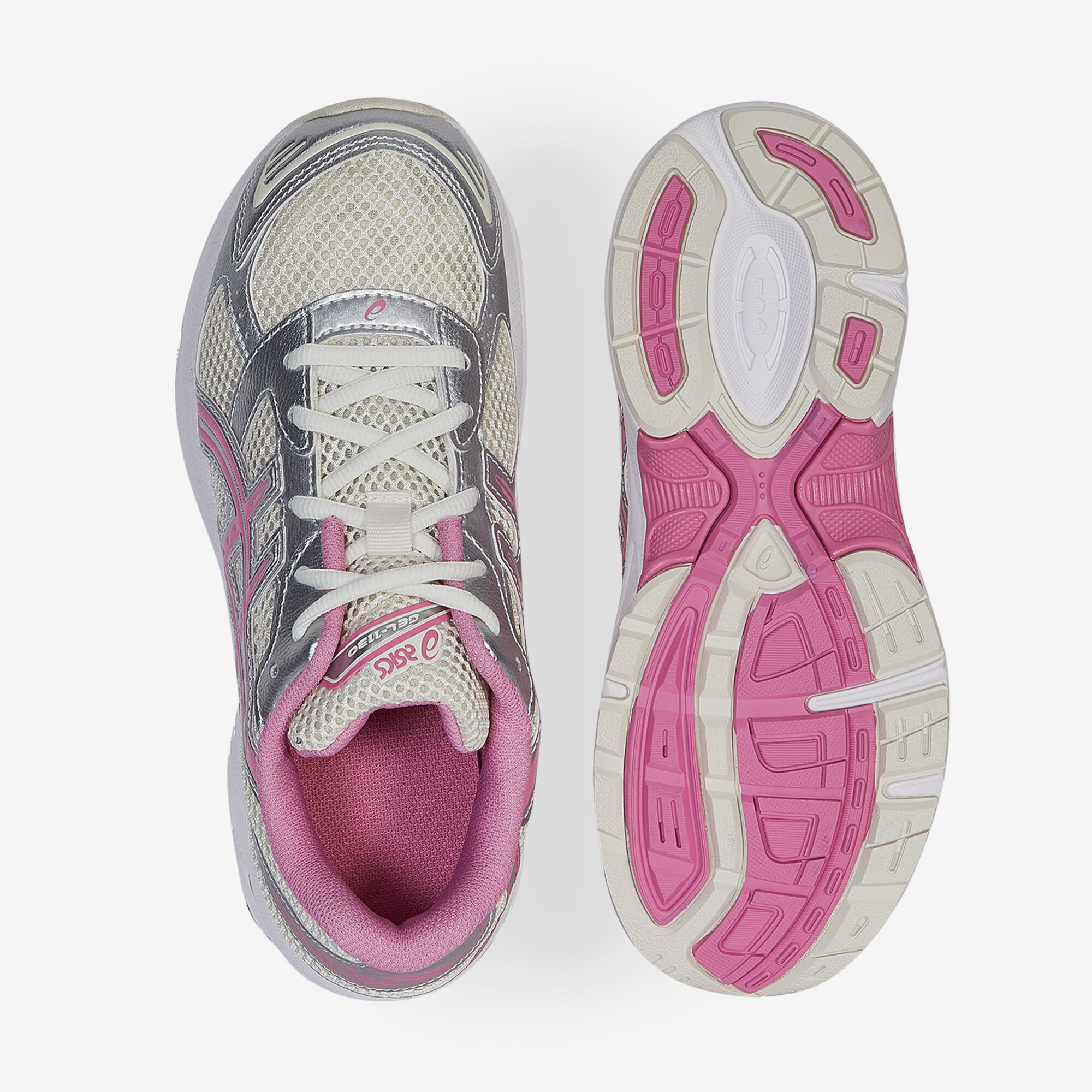 ASICS GEL 1130 BEIGE ROSA SNEAKERS BAMBINO Courir