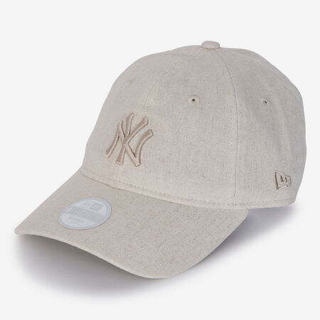 NEW ERA 9TWENTY WOMEN NY LINEN BEIGE DONNA