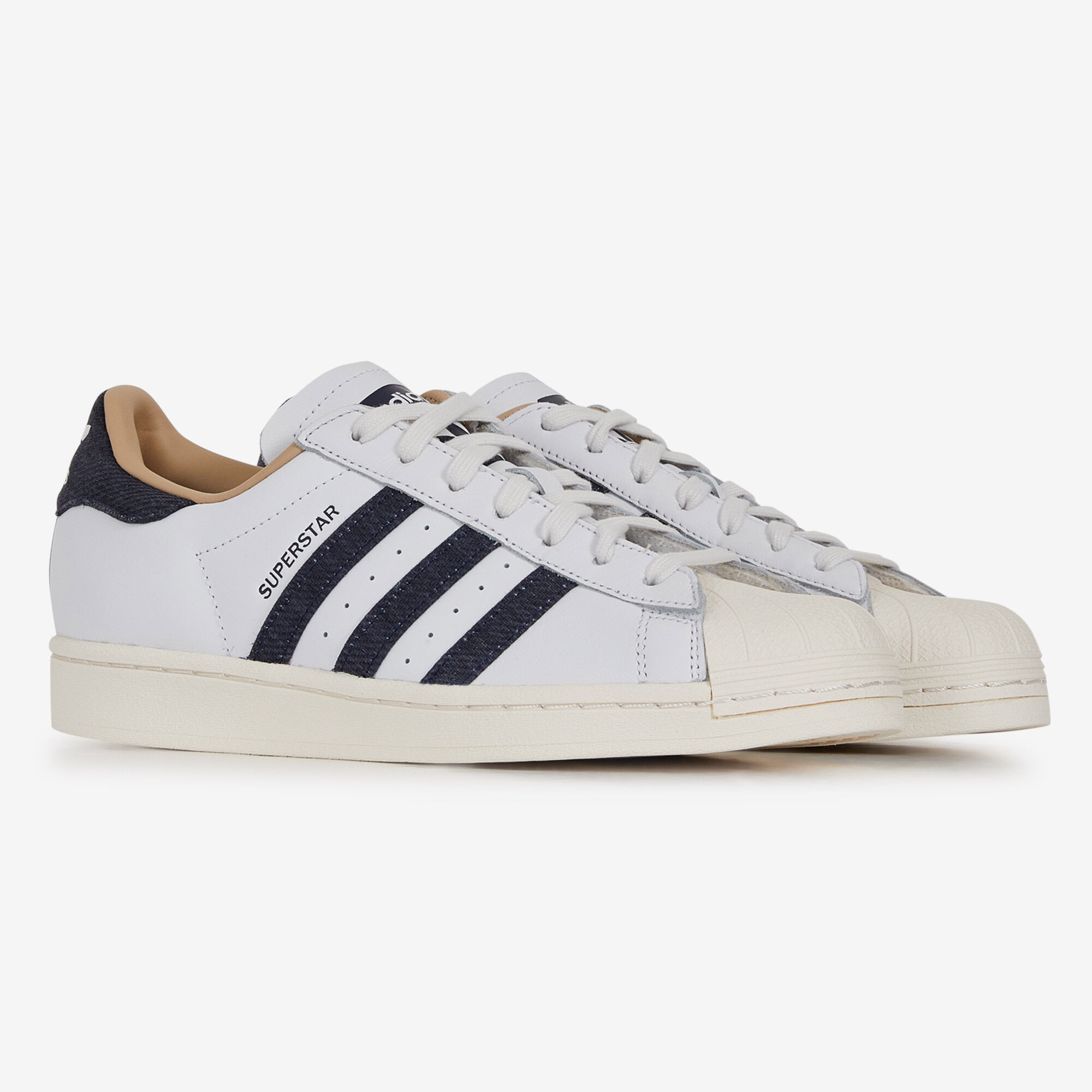 adidas superstar denim