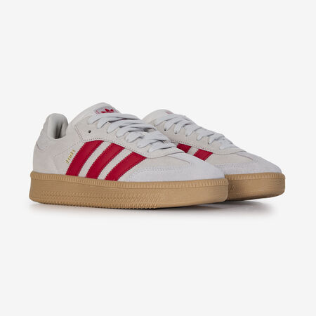 ADIDAS ORIGINALS SAMBA XLG SUEDE GRIGIO/ROSSO RAGAZZO