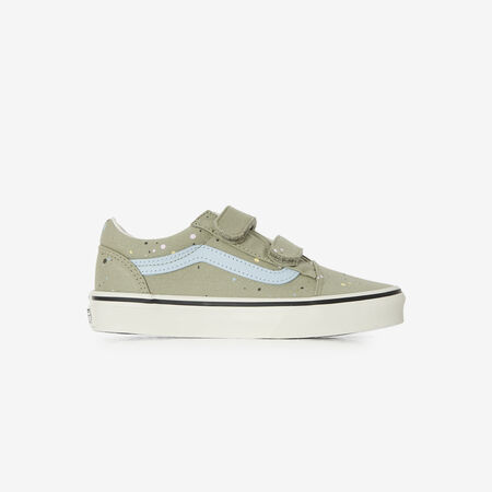 VANS old skool OLD SKOOL SPECKLED V VERDE/BLU BAMBINO