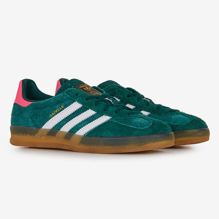 ADIDAS ORIGINALS gazelle GAZELLE INDOOR VERDE/ROSA DONNA