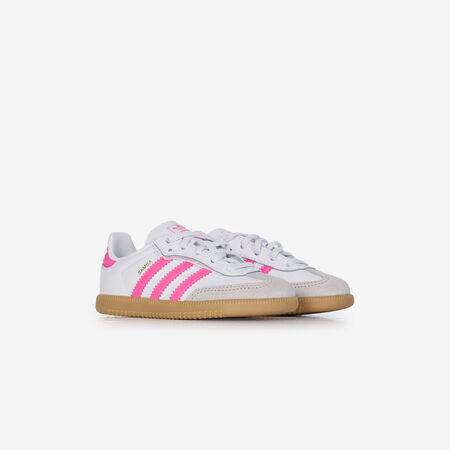ADIDAS ORIGINALS samba SAMBA OG CF BIANCO/ROSA NEONATO