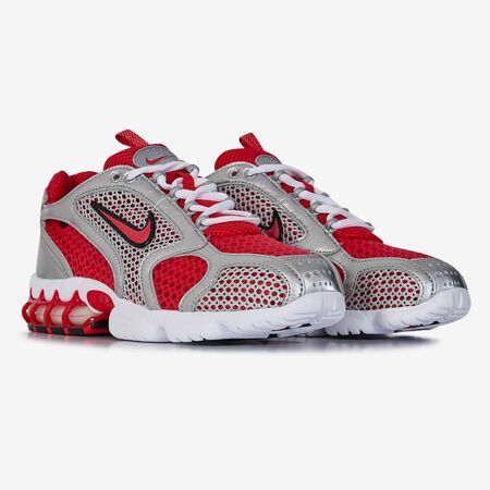 NIKE AIR ZOOM SPIRIDON CAGE 2 ROSSO/ARGENTO UOMO