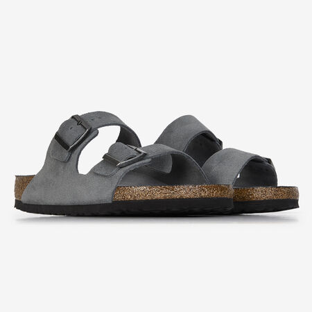 BIRKENSTOCK arizona ARIZONA SUEDE BASALT GRAY GRIGIO UOMO