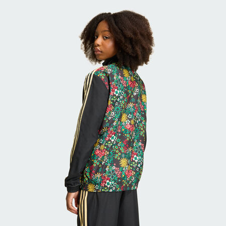 ADIDAS ORIGINALS TRACK TOP LIBERTY NERO/MULTICOLORE RAGAZZO