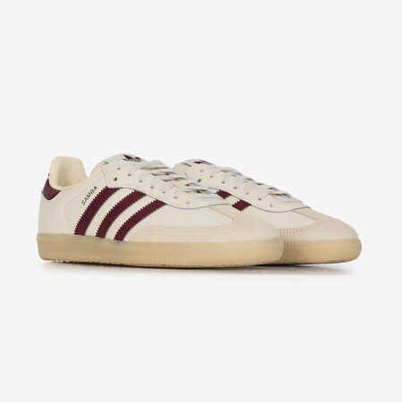 ADIDAS ORIGINALS SAMBA OG BEIGE/ROSSO RAGAZZO