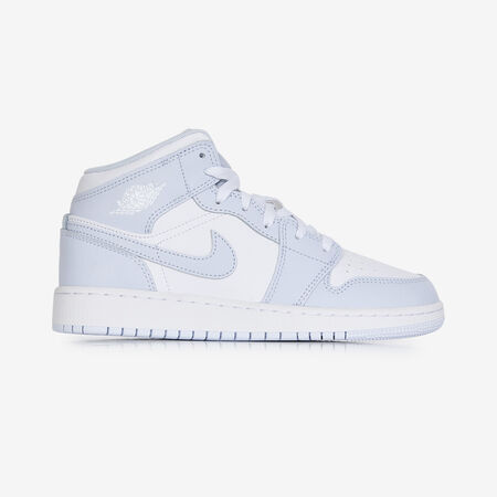 JORDAN air jordan 1 AIR JORDAN 1 MID BIANCO/CELESTE RAGAZZO