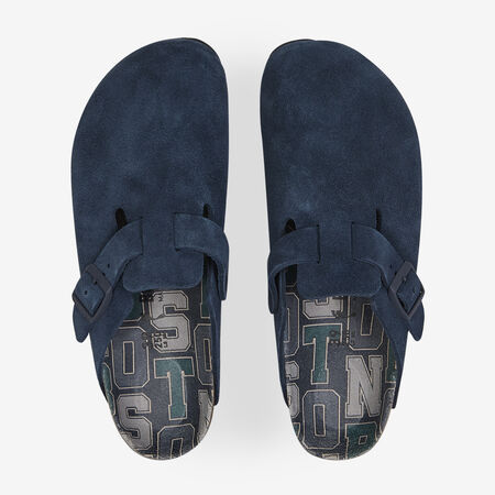 BIRKENSTOCK boston BOSTON SUEDE VARSITY BLU SCURO DONNA
