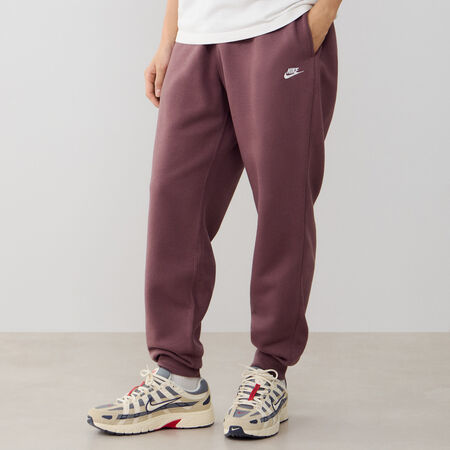 NIKE PANT JOGGER CLUB MARRONE/BIANCO UOMO