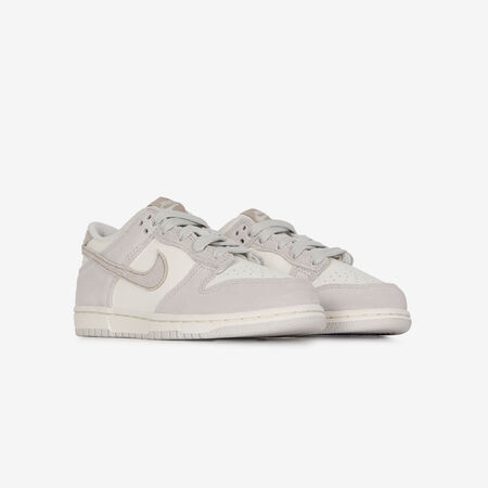 NIKE dunk DUNK LOW SUEDE BEIGE BAMBINO