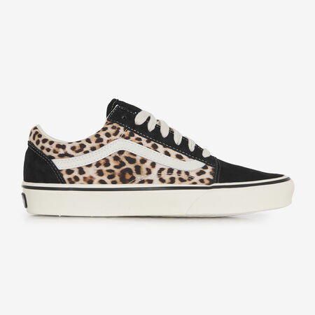 VANS old skool OLD SKOOL LEOPARD NERO/BEIGE DONNA