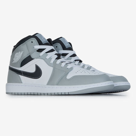JORDAN air jordan 1 AIR JORDAN 1 MID BIANCO/GRIGIO UOMO