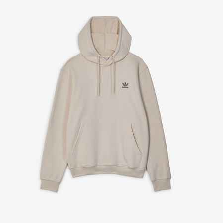 ADIDAS ORIGINALS HOODIE ESSENTIAL TREFOIL BEIGE/NERO UOMO