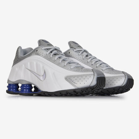 NIKE shox SHOX R4 BIANCO/ARGENTO UOMO