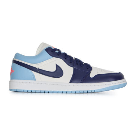 JORDAN AIR JORDAN 1 LOW BIANCO/BLU UOMO