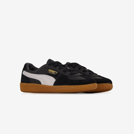 PUMA palermo PALERMO LEATHER NERO/BIANCO BAMBINO