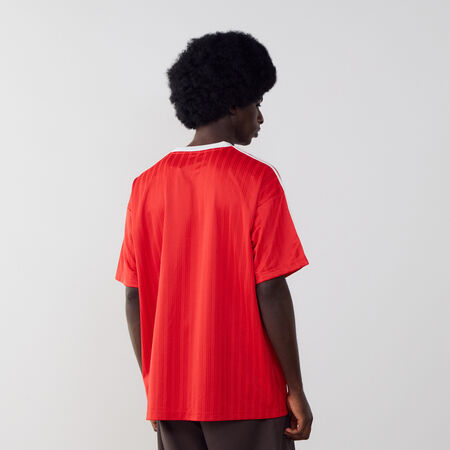 ADIDAS ORIGINALS TEE SHIRT JERSEY ADICOLOR ROSSO/BIANCO UOMO