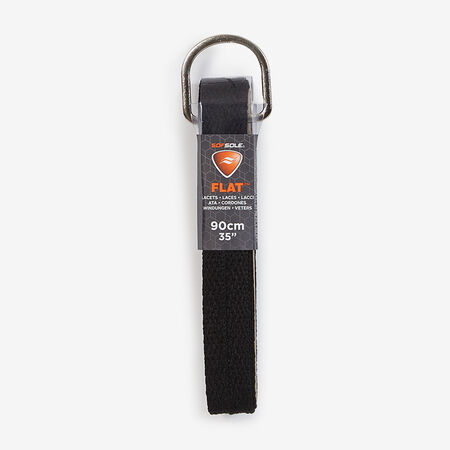 SOFSOLE LACET PLAT 90 CM NERO UNISEX