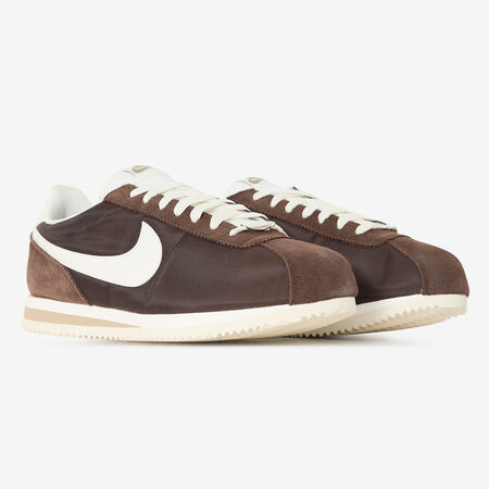 NIKE cortez CORTEZ NYLON MARRONE/BIANCO UOMO