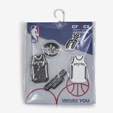 CROCS JIBBITZ NBA SAN ANTONIO SPURS 5PC MULTICOLORE UNISEX