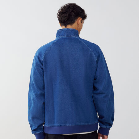 ADIDAS ORIGINALS JACKET FZ THE FIRST BLU/BIANCO UOMO